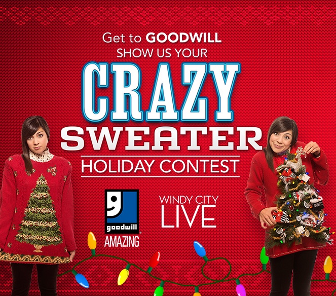 Goodwill Crazy Holiday Sweater Contest