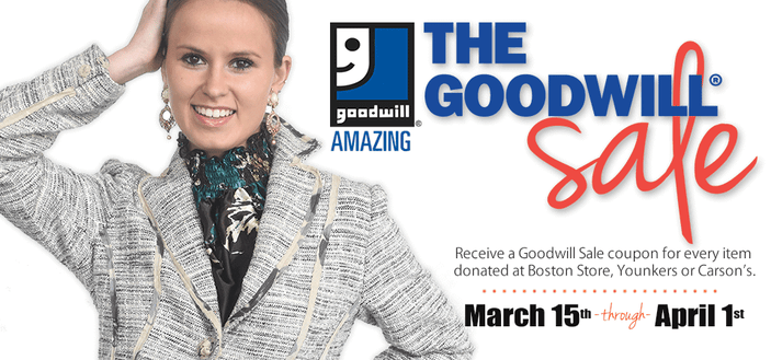 The Goodwill Sale begins March 15
