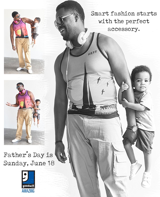 Shop Goodwill for Father's Day on June 15th