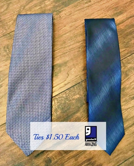 Tie Shopping at Goodwill for Your Next Job Interview
