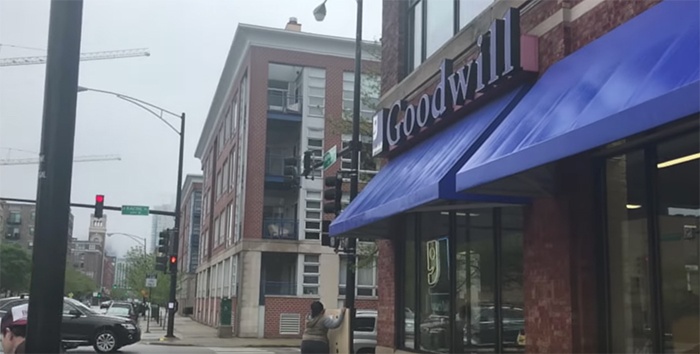 Goodwill Store and Donation Center on Washington Boulevard in Chicago