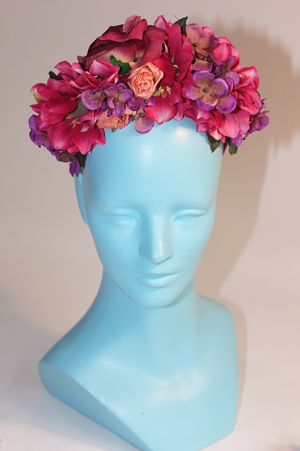 floral head piece