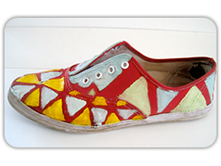 graphic shoes