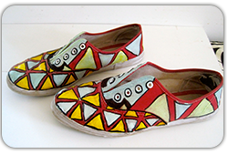 graphic shoes