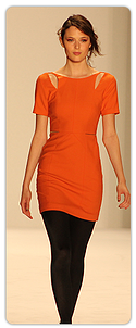 Rebecca Minkoff - coral-orange dress
