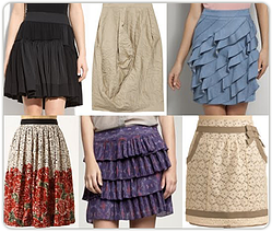 ruffle skirts