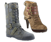 military style boots