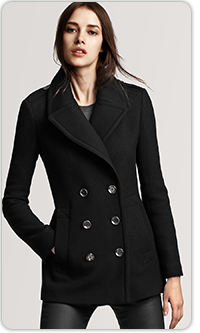 outerwear peacoat
