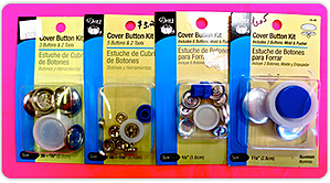 button earrings