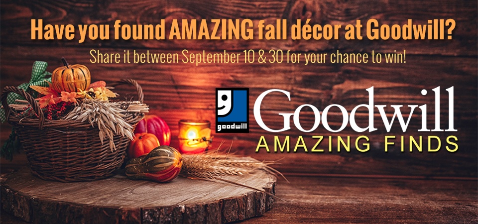 CBS58 and Goodwill Amazing Finds Fall Decor Contest
