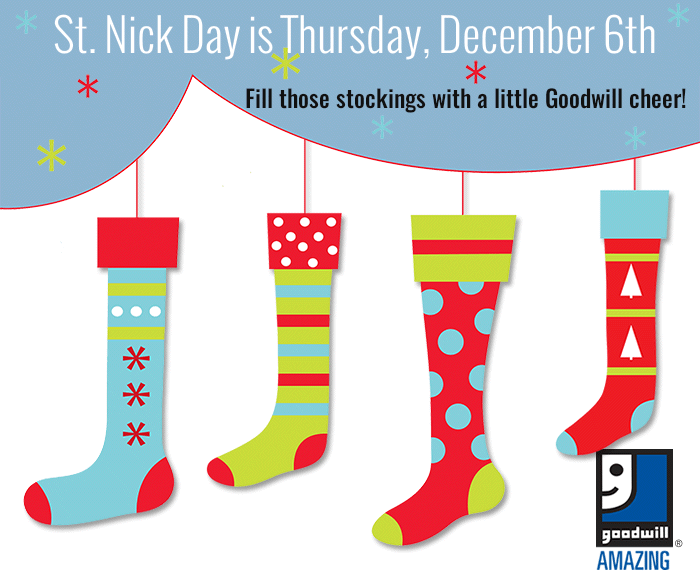 Fill Those Stockings with a Little Goodwill cheer!