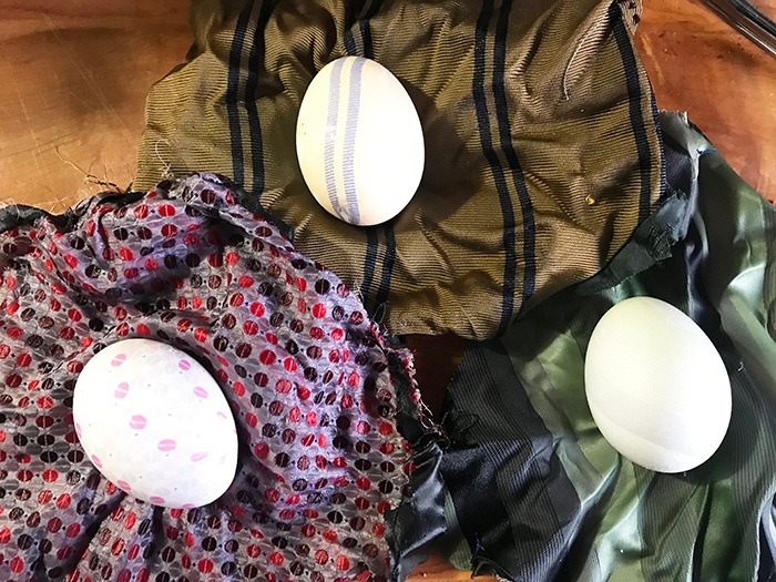 Easter Fun – Silk Tie Egg Dyeing