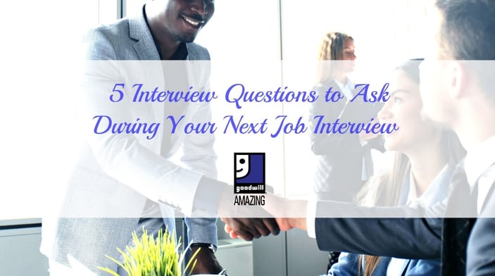 5 Interview Questions to Ask During Your Next Job Interview