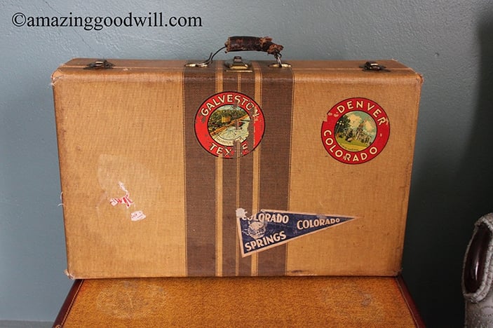 Upcycled Suitcases Project