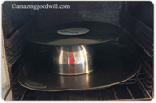 Bake Record Album Bowls in Oven