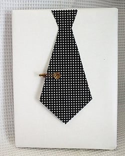 Fathers Day Gift Wrap Tie