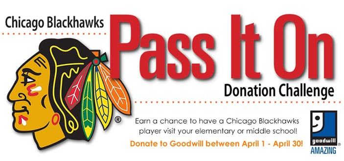 Goodwill's Pass It On Donation Challenge