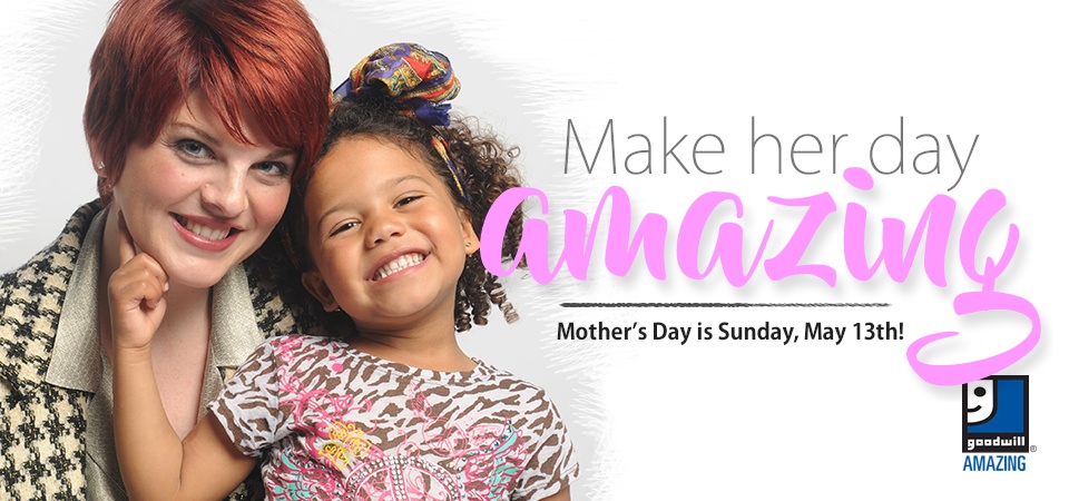 Shop Goodwill for the perfect Mother's Day gift this year!
