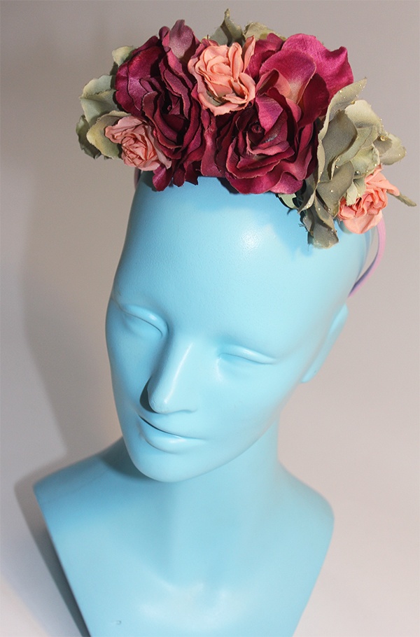 floral head piece