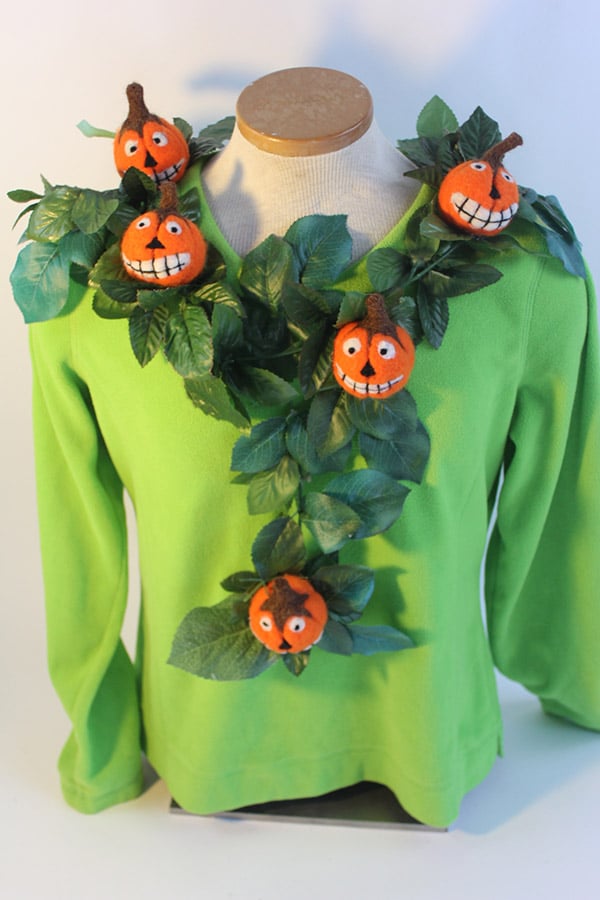 Halloween Pumpkin Patch Sweater