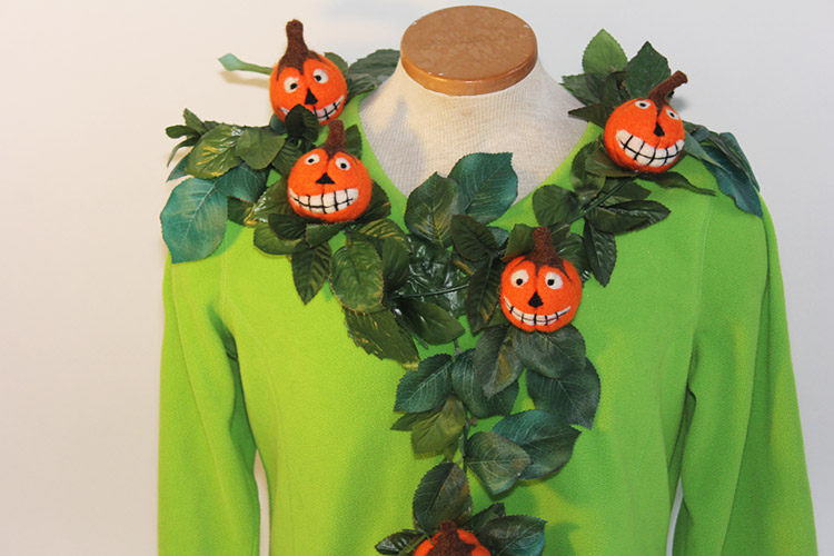 Halloween Pumpkin Patch Sweater