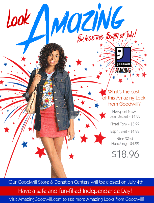 Look amazing for less this Fourth of July!