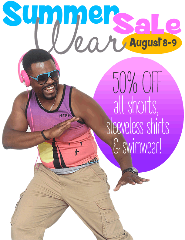 Goodwill Summer Wear Sale - August 8-9