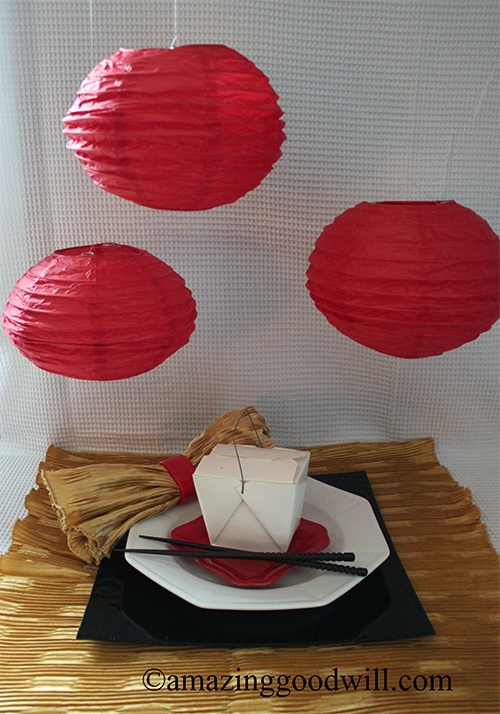 Chinese New Year Table Setting