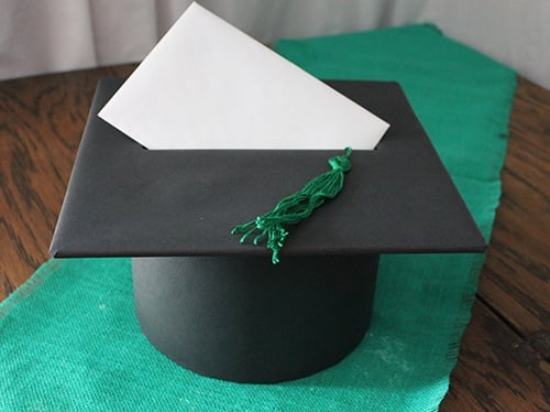 DIY Graduation card box