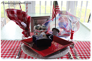 Fourth of July Table Setting