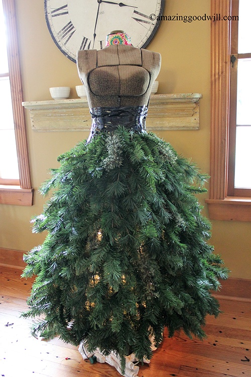 Mannequin Christmas Tree