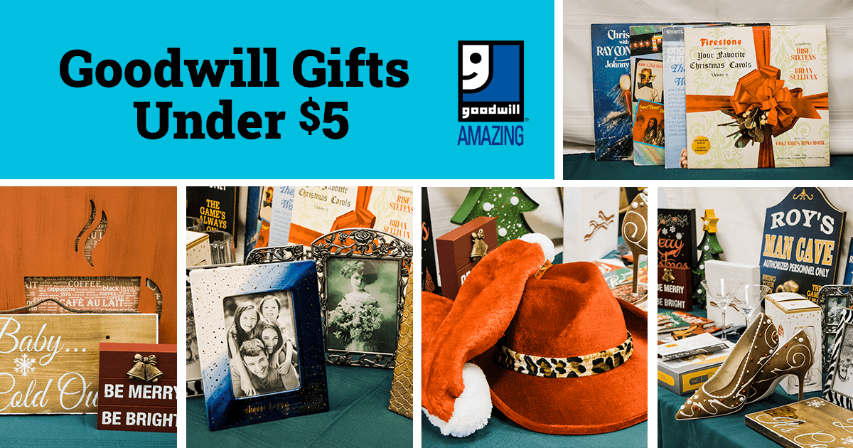 Gifts You Can Find at Goodwill For Under $5