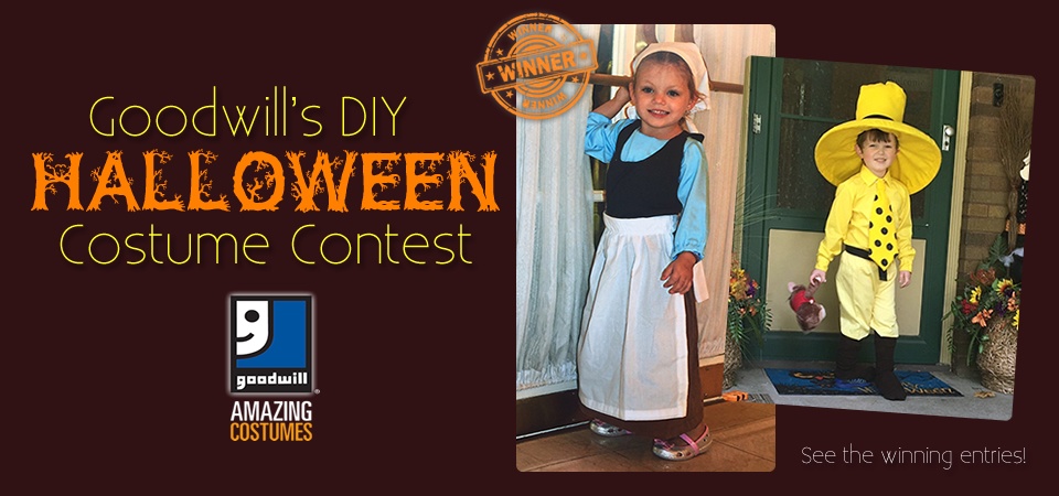 Goodwill DIY Halloween Costume Contest winners announced!